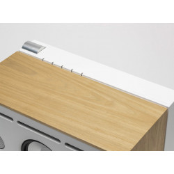 La boite concept PR/01 Chêne - enceinte active Hi-fi bluetooth et multiroom