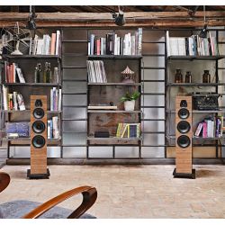 Sonus faber Lumina V Noyer - Conception italienne et fabrication artisanale