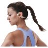 Shokz OpenRun Pro Beige - Profitez de vos séances de sport en musique sans être coupé du monde extérieur