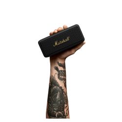 Marshall Emberton II Black and Brass - Enceintes Bluetooth portables