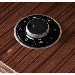 Ruark Audio R410 Gris - Molette rotodial sur le dessus de l'appareil pour la navigation dans les menus 