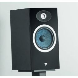 Focal Theva N° 1. Noir : haut-parleur basses médium en Slatefiber