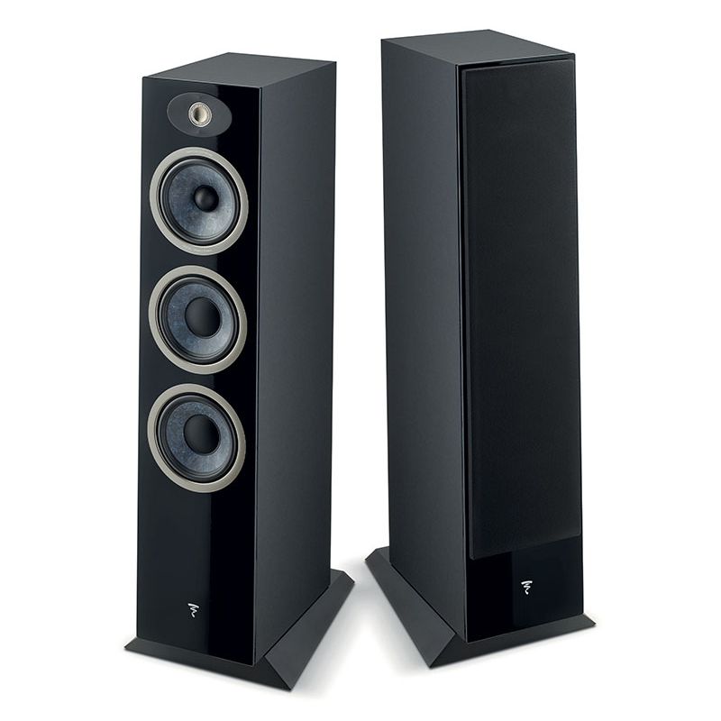 Focal Theva N° 3  Noir : paire enceintes passives colonnes HiFi