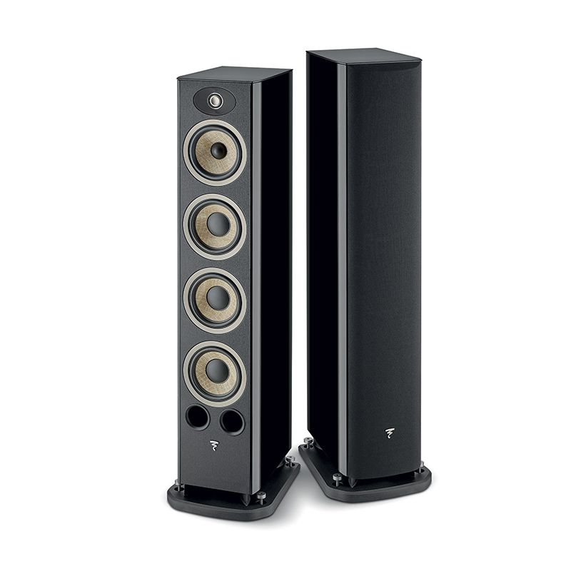 Focal Aria EVO X N°3 Noir : paire d'enceintes passives HiFi colonne