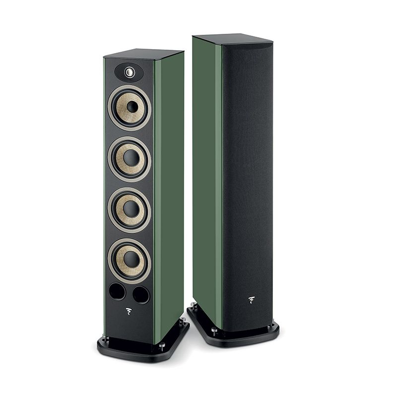 Focal Aria EVO X N°3 Vert : paire d'enceintes passives HiFi colonne