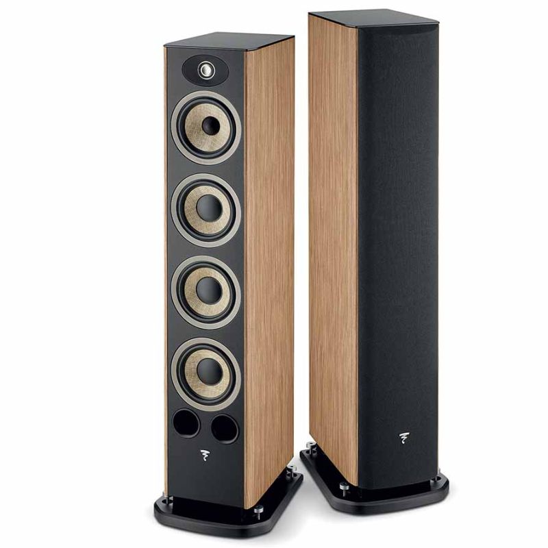 Focal Aria EVO X N°3 Bois : paire d'enceintes passives HiFi colonne