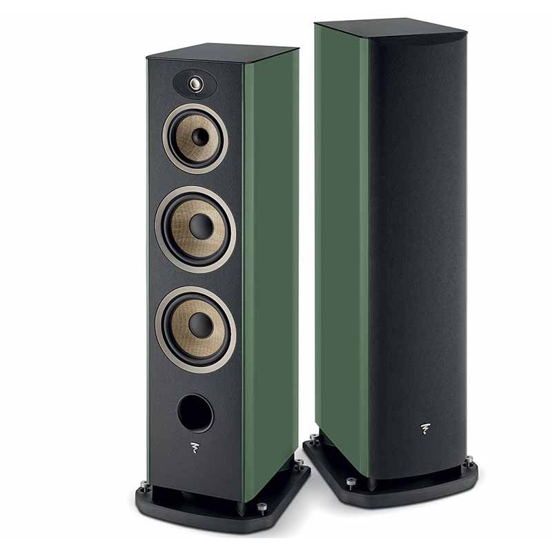 Focal Aria EVO X N°4 Vert : paire enceintes passives HiFi et home-cinéma