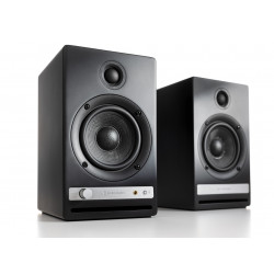 Audioengine HD4 Wireless Noir - Enceintes actives avec amplificateur de puissance intégré 2 x 30 Watts.