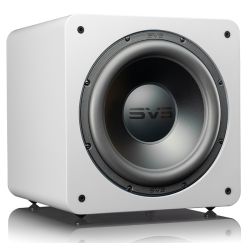 SVS SB-2000 Pro Blanc Laqué : caisson de basses puissant compact