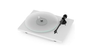 Pro-Ject Platine T1 EVO BT Blanc - Platine vinyle préamplifiée Phono avec émetteur Bluetooth