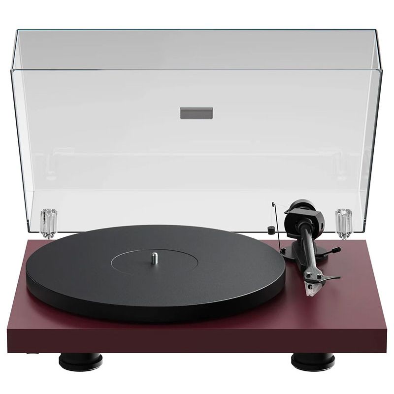 Pro-Ject Debut EVO 2 Bordeaux - Platine vinyle classique 33/45 tours