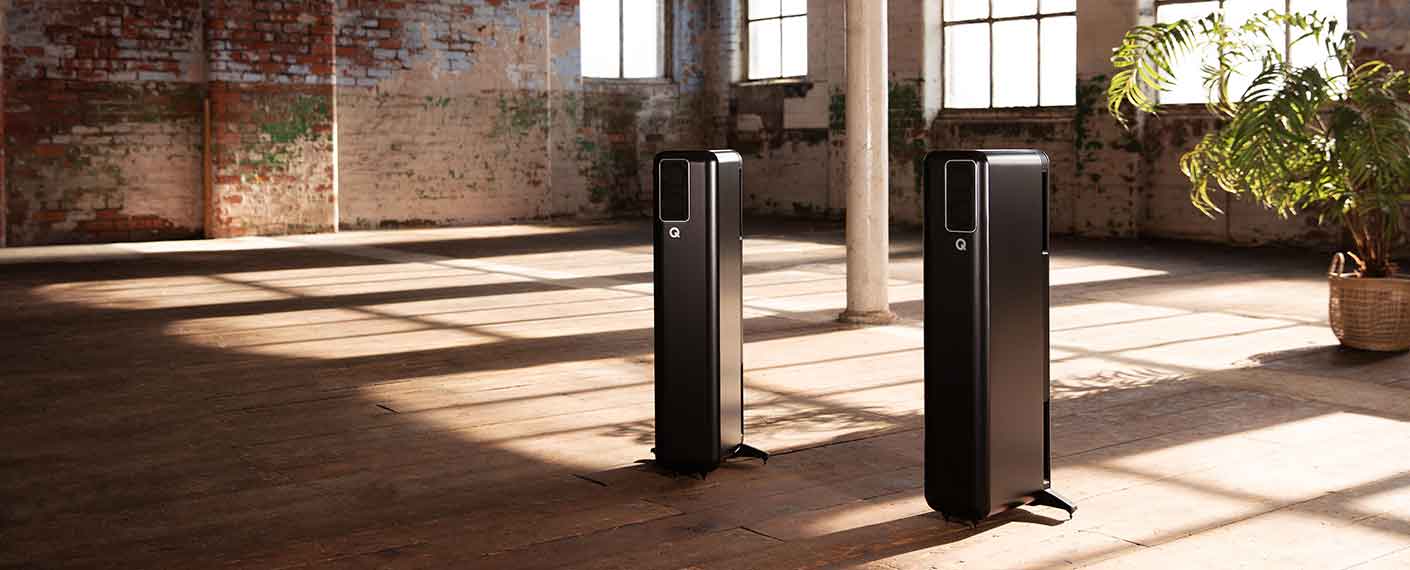 Q Acoustics Q Active 200 Noir - Enceintes sans fil - La boutique d'Eric