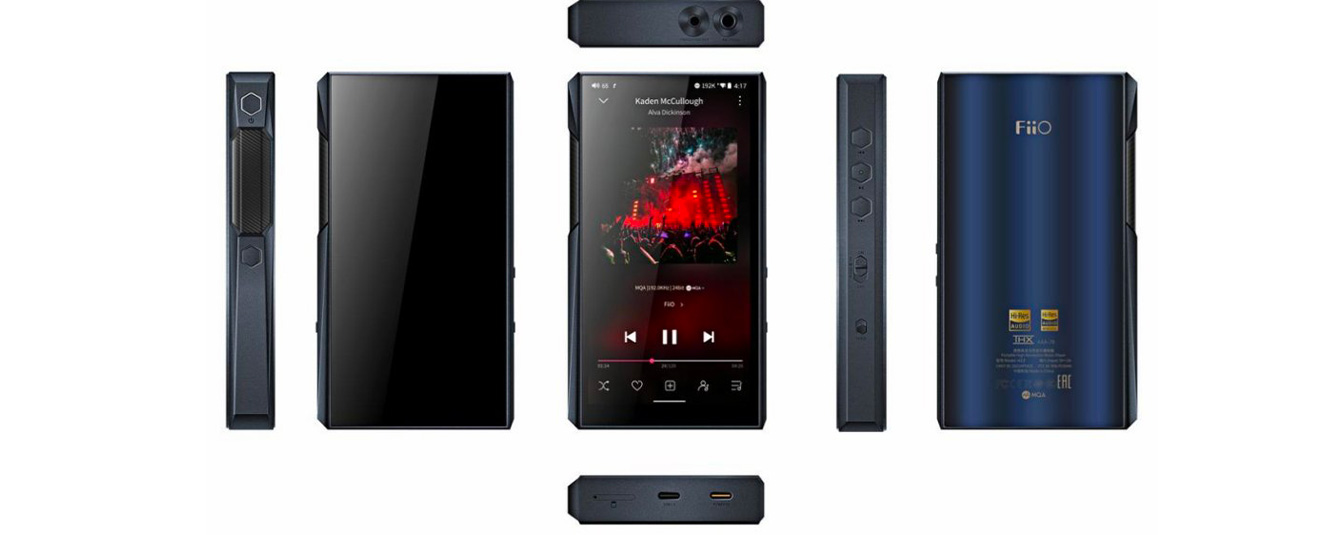 FiiO M23 : baladeur audiophile 32 bits / 768 kHz WiFi, Airplay, Bluetooth Aptx HD, DAC AKM, Deezer, Spotify, Tidal et ampli THX