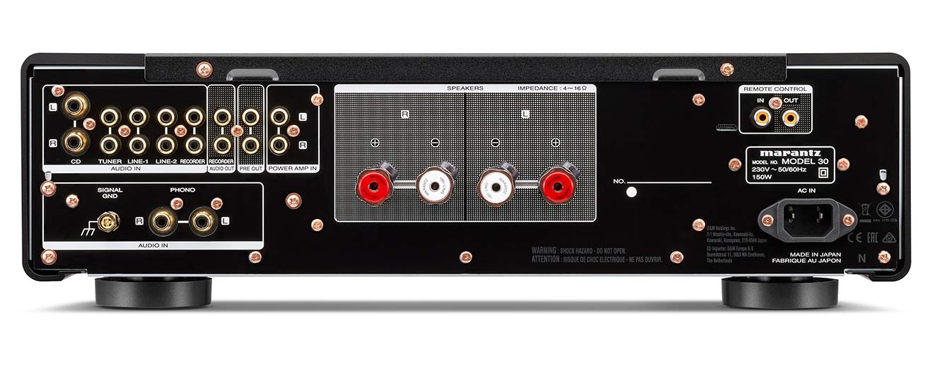 Marantz MODEL 30 : Amplificateur HiFi stéréo intégré 2 x 100 Watts avec entrée PHONO MM/MC