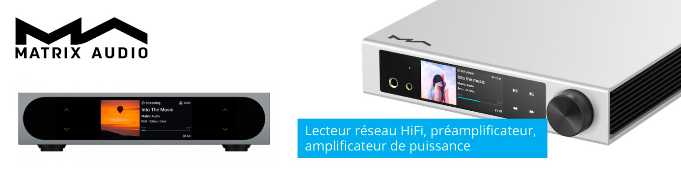 Voir le guide marque Matrix Audio